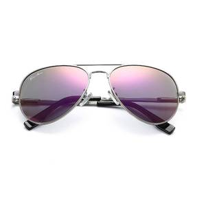 lot 4161 image: Pro Acme Polarized Kids Aviator Sunglasses Boys Girls Purple