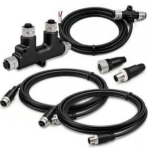 lot 4162 image: NMEA 2000 Starter Kit, Salt-Resistant Brass Coupling Nuts, Shielded Cable