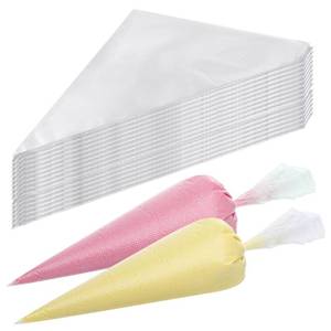 lot 4163 image: LoveBB 500 Pcs Piping Bags Disposable 10.6 inch Thick Tipless Pastry Bags Icing Frosting Bags for Baking Cookies Cupcake Decorating Supplies
