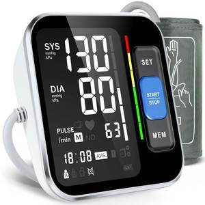 lot 4169 image: Blood Pressure Monitors for Home Use Upper Arm, Accurate Cuff 8.7-15.7 Monitor with Large Backlight Display 2 Users 240 Sets Memory & HR Detection, Digital BP Machine with Carrying Case