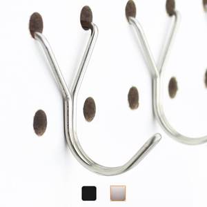lot 4212 image: Right Arrange Stainless Steel Pegboard Hooks 100-Pack 1in J-Hook - Will Not Fall Out - Fits Any Peg Board - Multipurpose - Organize Necklaces, Jewelry, Retail Items, Keys, Craft or Supplies