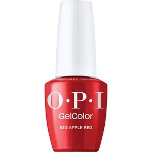 lot 4229 image: OPI GelColor Gel Nail Polish Big Apple Red  Opaque Bright Red