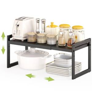 lot 1030 image: DOLALIKE Expandable Kitchen Countertop Organizer Shelf