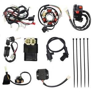 lot 1043 image: Pro Bat GY6 150cc Full Electrical Wiring Harness Kit