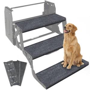 lot 1047 image: CircleRoad RV Step Covers 22 Inch 3-Pack