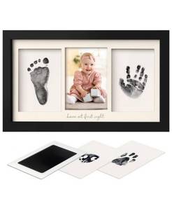 lot 2324 image: Keababies Inkless Hand and Footprint Frame Kit