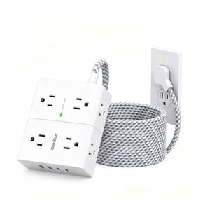 lot 2334 image: One Beat 20 Ft Extension Cord Power Strip Surge Protector