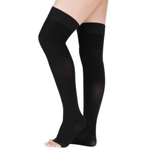 lot 2337 image: Lin Performance Compression Stockings 15-20 mmHg Thigh High 3XL