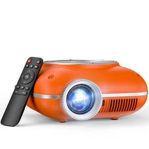 lot 6007 image: HOMPOW Mini Projector, 1080P Portable Bluetooth