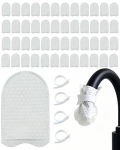 lot 6015 image: Raosuzu Faucet Filter Cotton Pouch Kit - 50 Pack