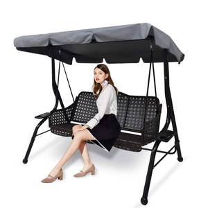 lot 6018 image: Hagsfire Patio Swing Canopy Replacement Cover Large