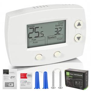 lot 6487 image: VORGENS Digital Thermostat TH5220D1029