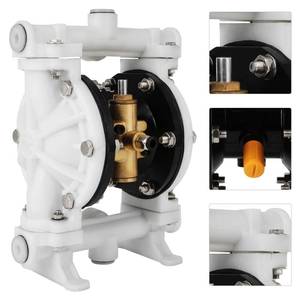 lot 7627 image: PEAYLI 12 Inch 12 GPM Air-Operated Diaphragm Pump  Retail $149.99