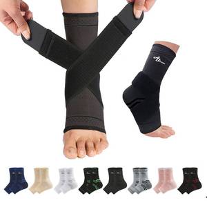 lot 8020 image: ABIRAM Ankle Brace Adjustable Compression Sleeve