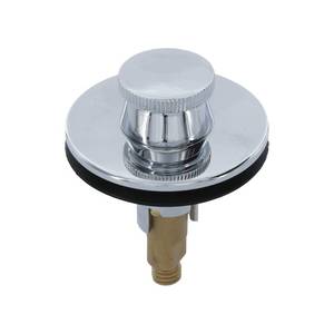 lot 8046 image: Danco Lift and Turn Bathtub Drain Stopper, Chrome