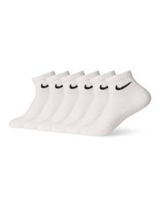 lot 12004 image: Nike Everyday Cushioned Training Ankle Socks 6-Pair Pack