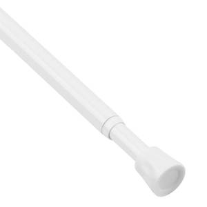 lot 12035 image: TYRON Spring Tension Curtain Rod 28-40 Inch White