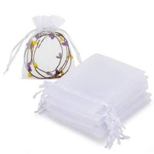 lot 20365 image: HRX Package Organza Jewelry Bags Drawstring 3x4 100pcs