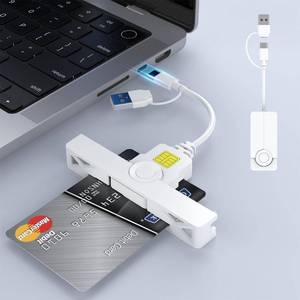 lot 20384 image: Rocketek CAC Card Reader USBType C Dual Connector