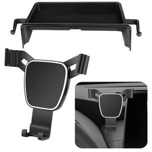 lot 5738 image: LUNQIN Car Phone Holder Center Console Organizer for Toyota Grand Highlander 2024 2025 2026 Auto Accessories Navigation Bracket Interior Decoration Screen Dash Board Mobile Cell Phone Mount case