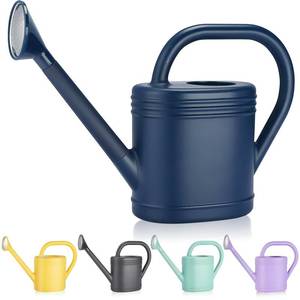 lot 5746 image: 1 Gallon Watering Can for Indoor Plants, Garden Watering Cans for Outdoor Plant House Flower, Modern Plant Watering Can Large Long Spout with Sprinkler Head