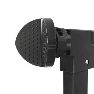 lot 6373 image: 2 Pack Baby Gate Banister Adapter for Pressure Mounted Stair Gates Universal Hardware Parts Kit Baby and Dog Gate for Stairs No Drilling (Black)
