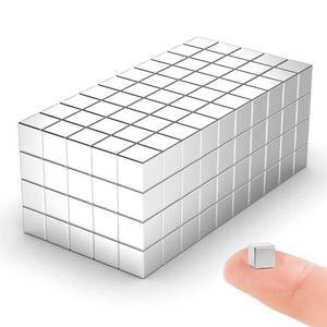 lot 6377 image: Caturledas 200 Pack 5x5x5 mm Cube Rare Earth Neodymium Magnet