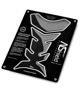 lot 6468 image: NShield Universal Motorcycle Tank Pad, 3D Gel Tank Protector, Carbon Fiber