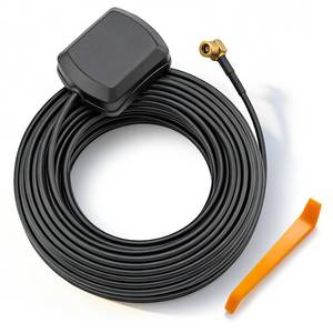 lot 11251 image: Dunkive 23FT Satellite Radio Antenna Compatible with Sirius XM, Magnetic Mount, SMB Connector 2320-2345MHz, for Car Receivers, Includes Trim Removal Tool
