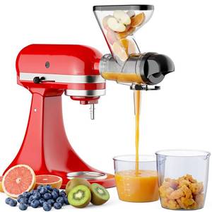 lot 11271 image: Masticating Juicer Attachment for KitchenAid Stand Mixer