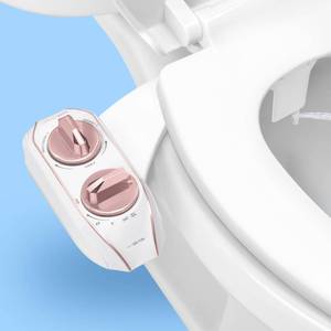 lot 11280 image: LUXE Bidet NEO 185 PLUS - Patented Bidet Attachment for Toilet, Rose Gold (Used)