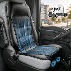 lot 11292 image: 12-24V 3-Speed Cooling Car Seat Cover Front Seat for Cars Suvs, Auto OnOff