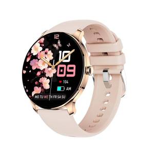 lot 12382 image: 1.43 Womens Smart Watch, AMOLED Display, Work with AndroidiPhone, Waterproof IP68, Long Battery Life, Fitness & Health Tracker, Heart Rate Monitor, Step Counter, Track Your Workout, Run and More