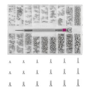 lot 12386 image: HexinYigjly 500-Pack M1.2M1.4M2 Self-Tapping Micro Screws-Universal Multi