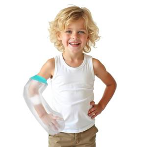 lot 12398 image: mosago Waterproof Cast Covers for Shower Arm Kids