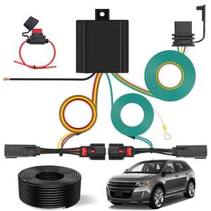 lot 12401 image: Nilight 4 Pin Trailer Wiring Harness Kit 56120 Vehicle Connect Plug OEM