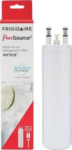 lot 12425 image: Frigidaire WF3CB Puresource3 Refrigerator Water Filter, White, 1 Count (Pack of 1)
