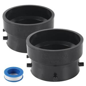 lot 12429 image: TonGass T1029-2 RV Sewer Termination Adapter with Thread Seal Tape