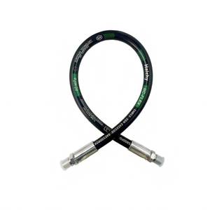 lot 19404 image: Haichy 15611-12-12-72 Hydraulic Hose 34 Hydraulic Hose with Male NPT X Male NPT, 72 Long, 3118 PSI