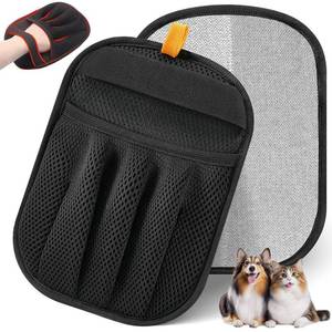 lot 20274 image: Pet Hair Removal Glove Cat & Dog, Electrostatic Reusable Hair Remover Tool