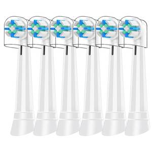 lot 20286 image: 6 Pcs Replacement Heads Compatible with Oral B IO 2345678910 Series Electric Toothbrush, Refills Heads Compatible with Oral B IO (White)