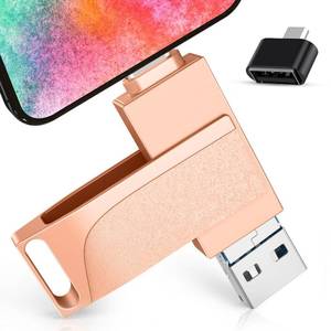 lot 20294 image: 512GB Photo Stick for Smartphones, 3in1 Functionality, Directly Transfer Photos to USB C Drive, Supports Storage of PhotosVideosVarious Files