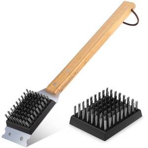 lot 20304 image: SIMPLETASTE Grill Brush and Scraper for BBQ