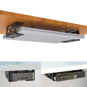 lot 20357 image: bylitco Under Desk LaptopMini PC Storage Mount,CPU Holder,Compatible with Dell OptiPlex,Mac Book,Mac mini and More.