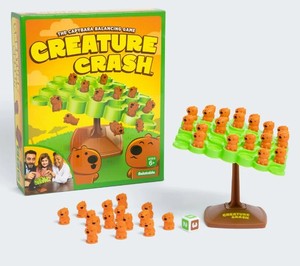 lot 11304 image: Creature Crash The Capybara Balancing Game Ages 4
