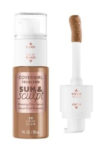 lot 12449 image: Covergirl Trueblend Sun Sculpt Bronzing Gel Serum Eclat 20 Light Clair 1 fl oz