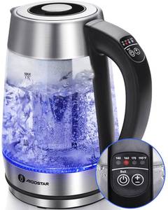 lot 1099 image: Aigostar Electric Kettle with Temperature Control and Tea Infuser