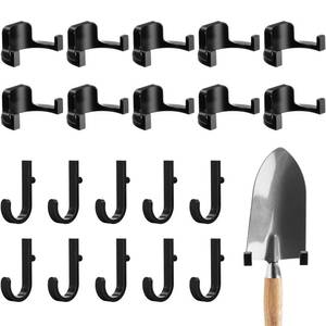 lot 1101 image: Qiyaz 20-Pc Storage Shed Tool Hooks Set