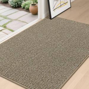lot 1110 image: BEQHAUSE Dirt Trapper Door Mat 32 x 48 Light Beige