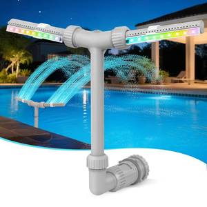 lot 1113 image: IPOOLTENG Pool Fountain with Dual-Spray Nozzles